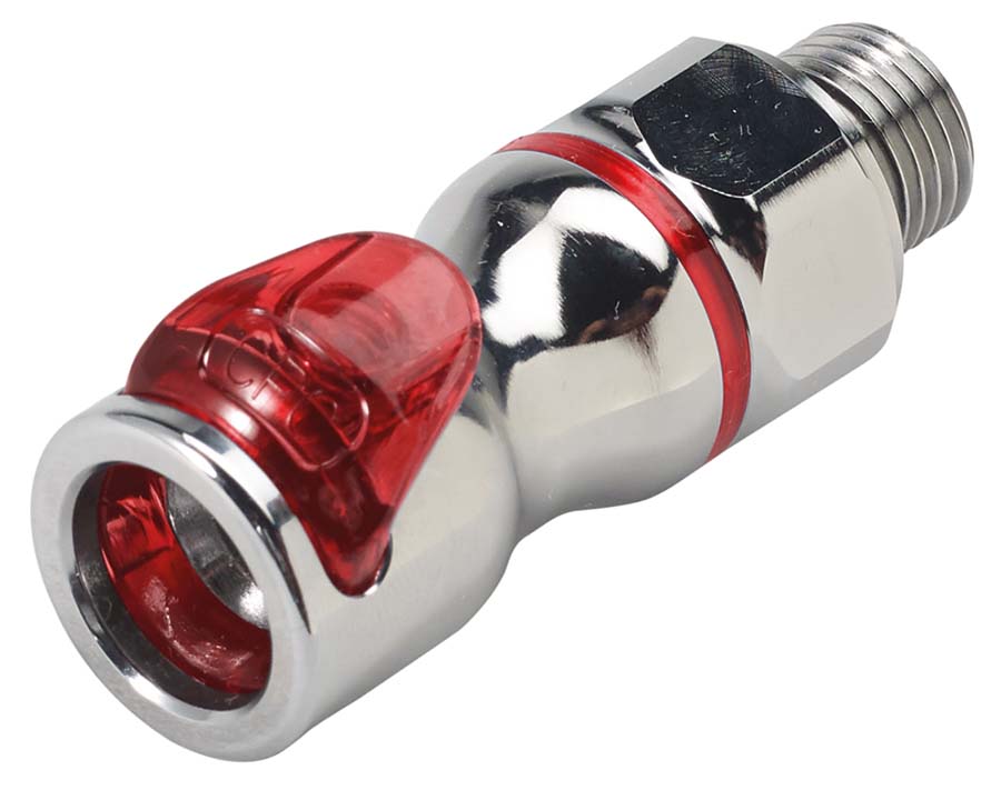 In-Line - Valved Male Thread BSPP