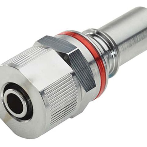 In-Line - Valved Ferruless Polytube Fitting PTF