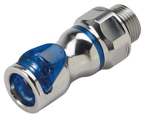 In-Line - Valved Male Thread