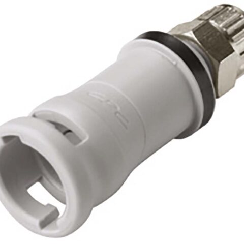 In-Line - Valved Ferruless Polytube Fitting