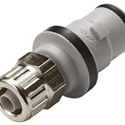 In-line - Valved Ferruless Polytube Fitting