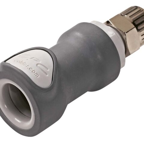 In-Line -  Valved Ferruless Polytube Fitting, PTF