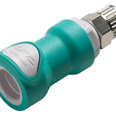 In-Line -  Valved Ferruless Polytube Fitting, PTF