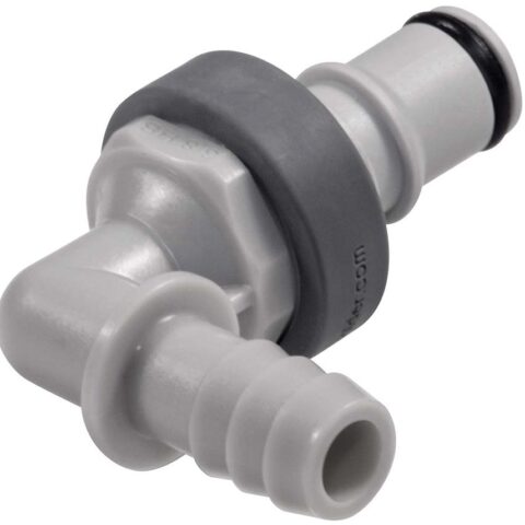 Elbow - Valved Hose Barb