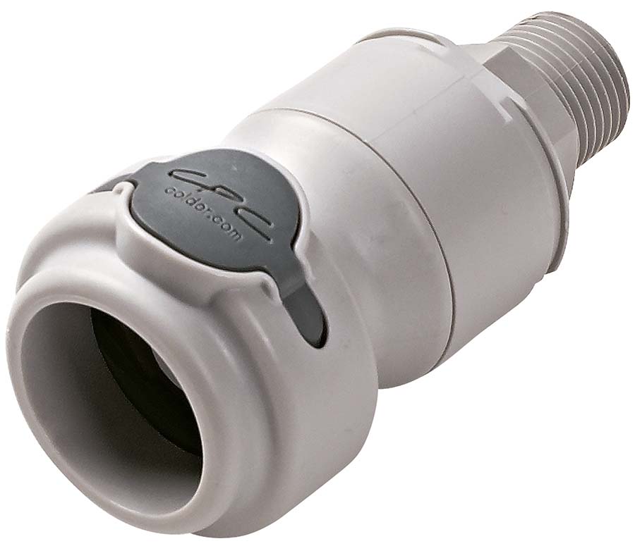 In-Line - Valved Male Thread