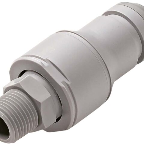 In-Line - Valved Male Thread