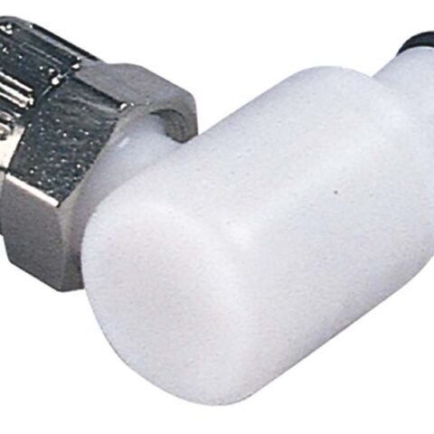 Elbow - Valved Ferruless Polytube Fitting, PTF