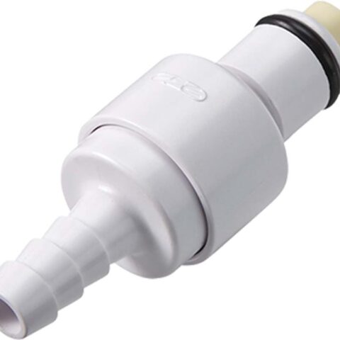 White - In-Line - Valved ABS