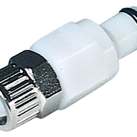Panel Mount - Unvalved Ferruless Polytube Fitting, PTF