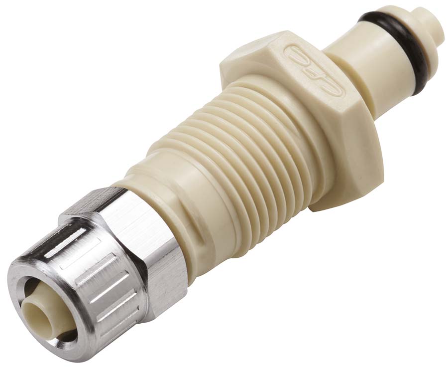 Panel Mount - Valved Polypropylene Insert, PTF