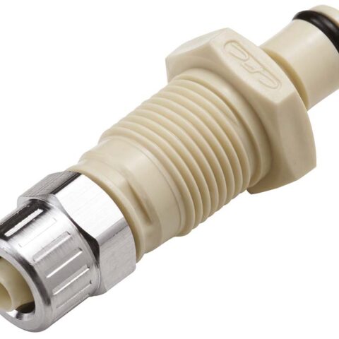 Panel Mount - Valved Hose Barb Polypropylene Insert