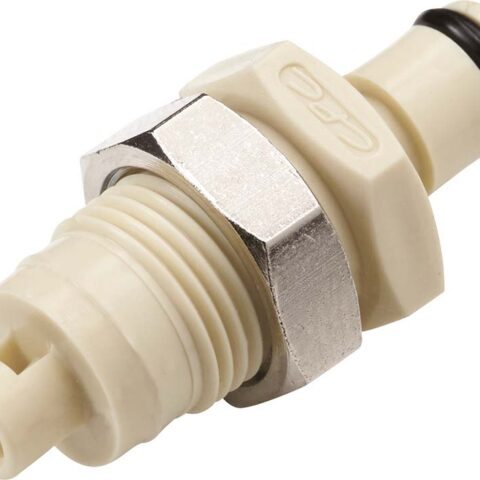Panel Mount - Valved Hose Barb Polypropylene Insert