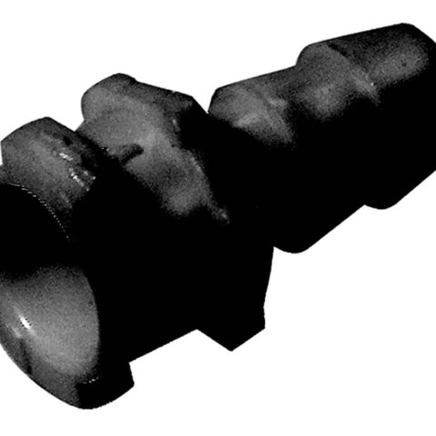 In-Line - Unvalved - ABS - Hose Barb - Black