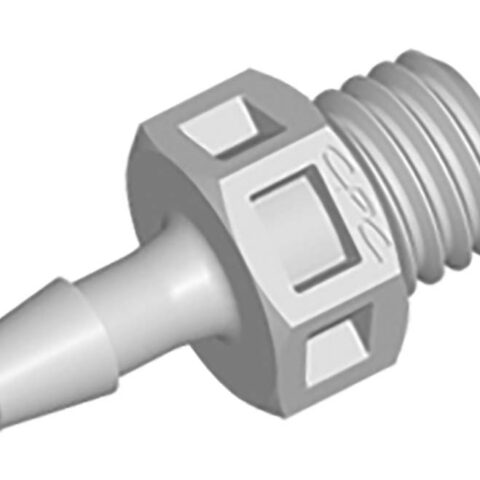 Straight - UNF Male Thread Polypropylene