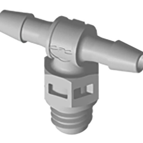 Tee - Tapered Male Thread Polypropylene