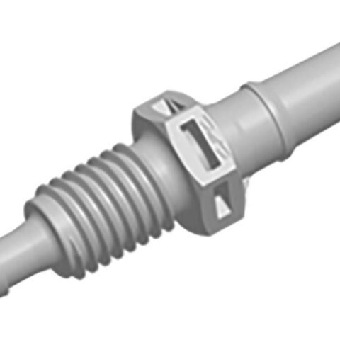 Panel mount Male Luer Polypropylene