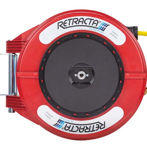 Red Reel - Complete With Hose - For Compressed Air