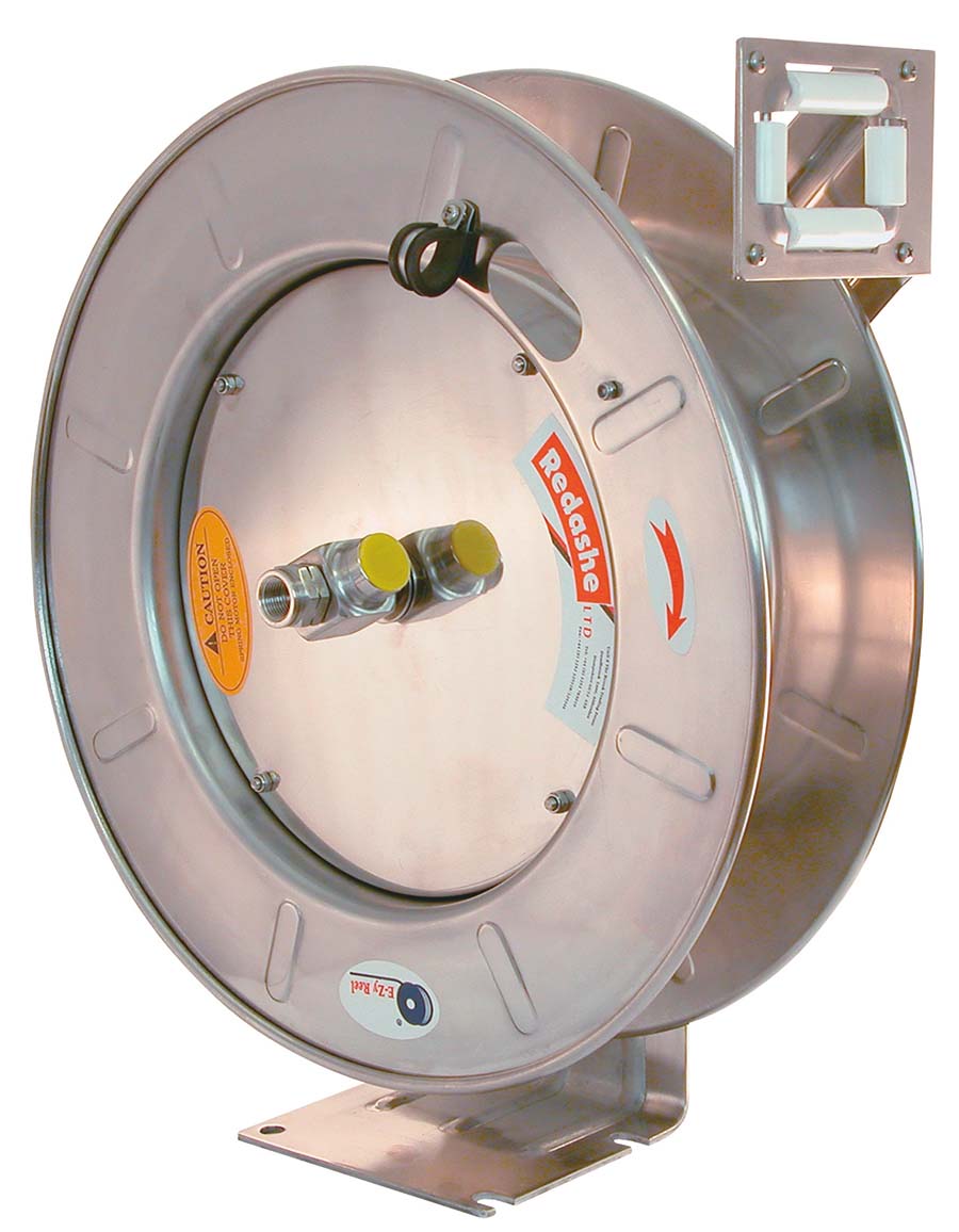 Stainless Steel Spring Rewind Hose Reel