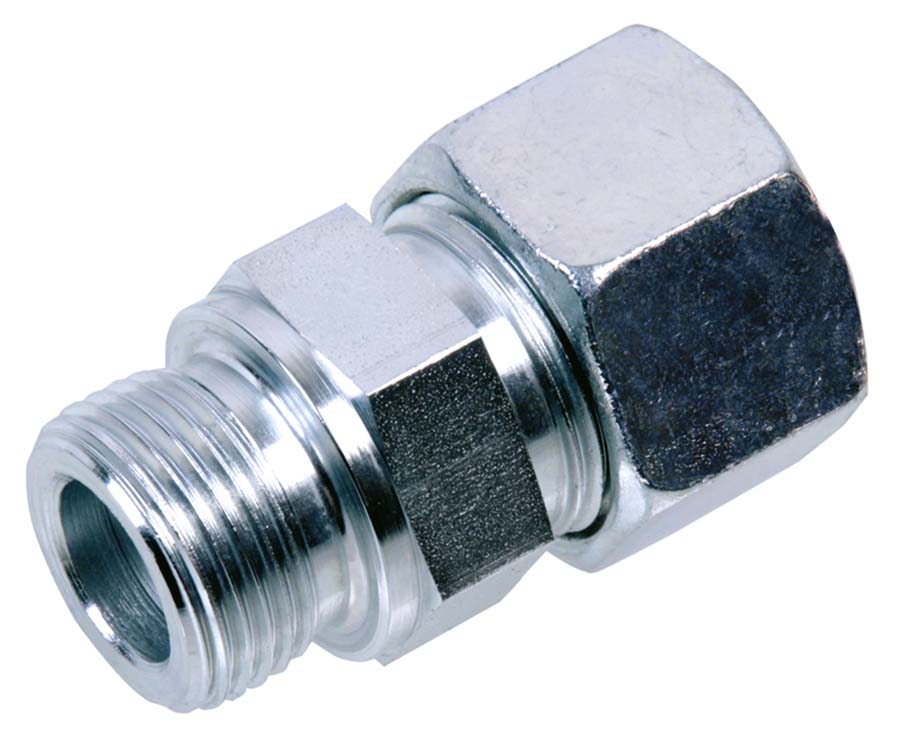 Stud Coupling - Form B - BSPP Male Metal to Metal Seal
