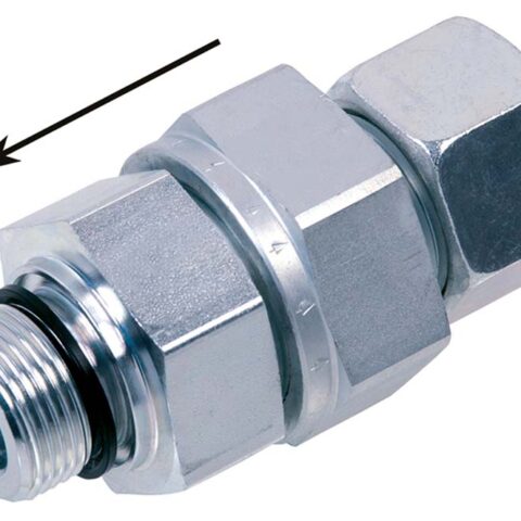 Non Return Valve - Form E - BSPP Male - WD Captive Seal Flow From Male Stud