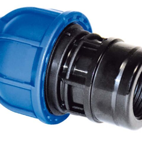 Male Straight Connector Aluminium