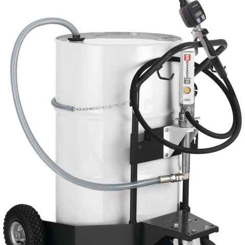 Trolley Mounted Mobile Oil Dispenser