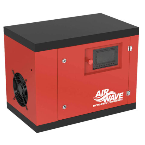 Airwave MICRO-SPEED 4-10-F-400V variable-speed rotary screw air compressor