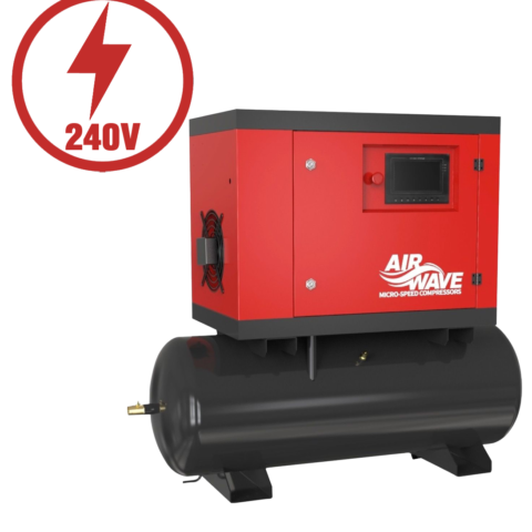 Airwave MICRO-SPEED 5.5-10-160-230V variable-speed rotary screw air compressor