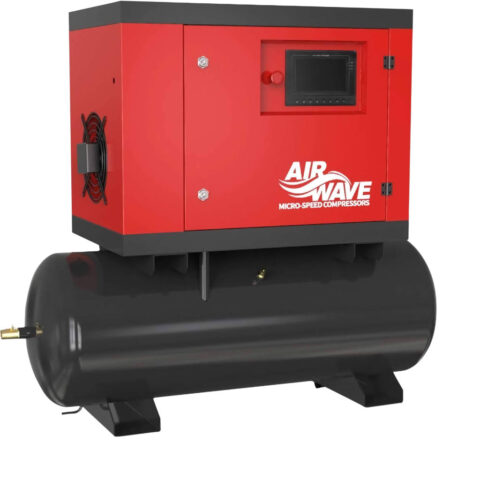 Airwave MICRO-SPEED 5.5-10-160D-400V variable-speed rotary screw air compressor