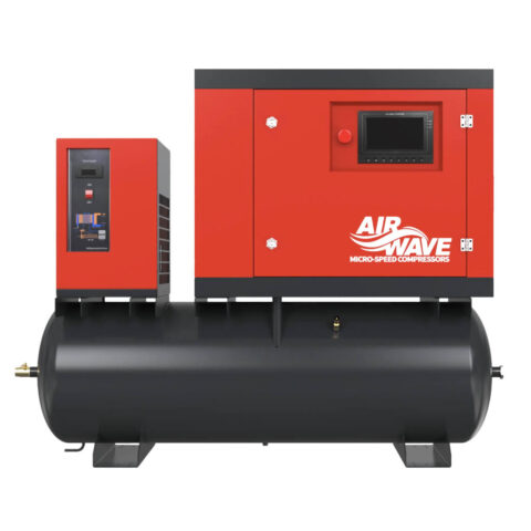 Airwave MICRO-SPEED 5.5-10-200D-400V variable-speed rotary screw air compressor
