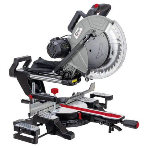 SIP 12″ Sliding Compound Mitre Saw with Laser, SIP-01505