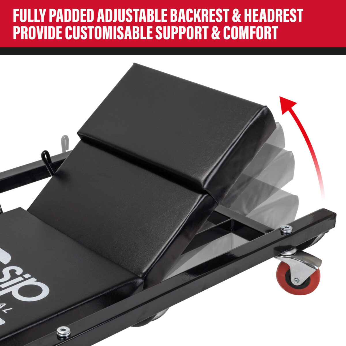 SIP Adjustable Mechanic Car Creeper view 2
