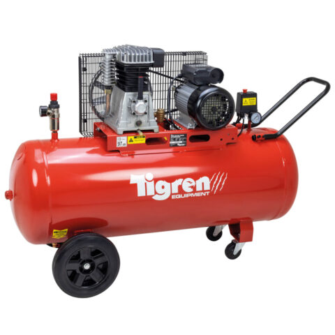 TIGREN 150ltr 3hp Belt-Driven Compressor, SIP-04391