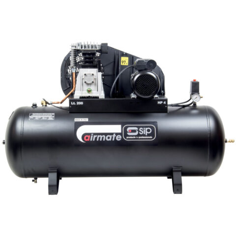 SIP PX4/200B 200ltr Belt Drive Compressor, SIP-05308