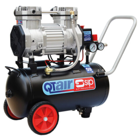 SIP QT AIR DD 1.5hp 24ltr Ultra Low Noise Oil-Free Direct Drive Compressor, SIP-05491