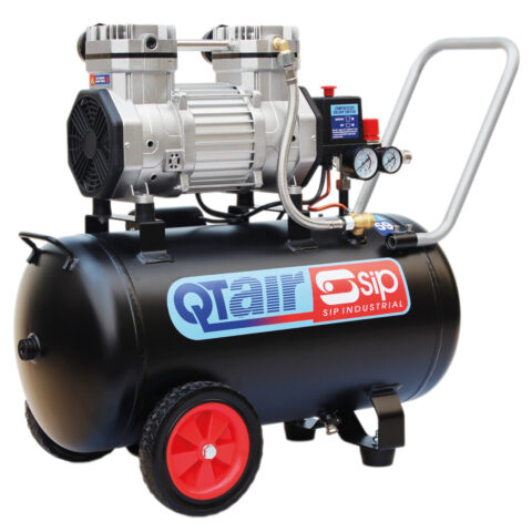 SIP QT AIR DD 1.5hp 50ltr Ultra Low Noise Oil-Free Direct Drive Compressor, SIP-05492