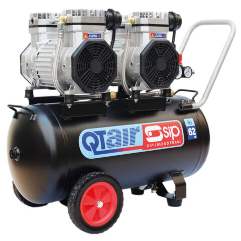 SIP QT AIR DD 3hp 50ltr Ultra Low Noise Oil-Free Direct Drive Compressor, SIP-05493