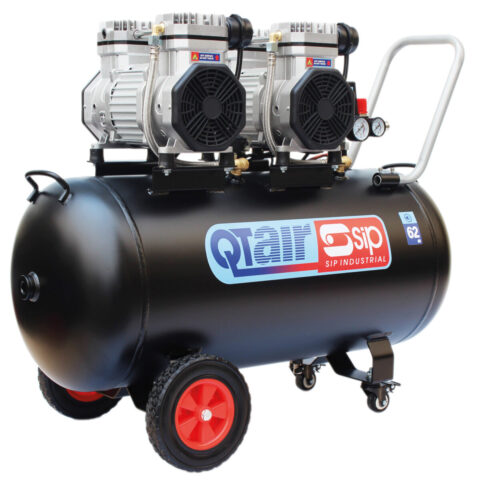 SIP QT AIR DD 3hp 100ltr Ultra Low Noise Oil-Free Direct Drive Compressor, SIP-05494