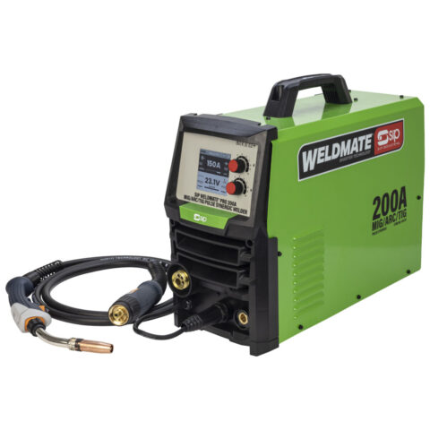 SIP WELDMATE® PRO 200A MIG/ARC/TIG Pulse Synergic Inverter Welder, SIP-05735