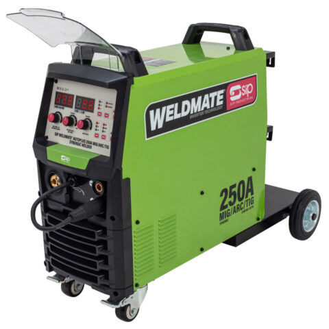 SIP WELDMATE® AUTOPLUS 250A MIG/ARC/TIG Synergic Inverter Welder, SIP-05751