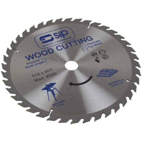 SIP 315mm x 30mm TCT 40T Circular Saw Blade, SIP-06158