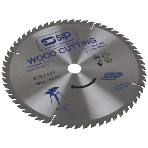 SIP 315mm x 30mm TCT 60T Circular Saw Blade, SIP-06160
