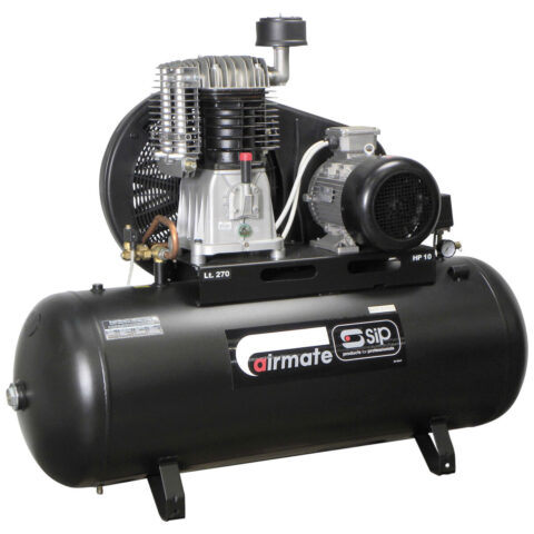 SIP TN10/270 270ltr Belt Drive Compressor, SIP-06587