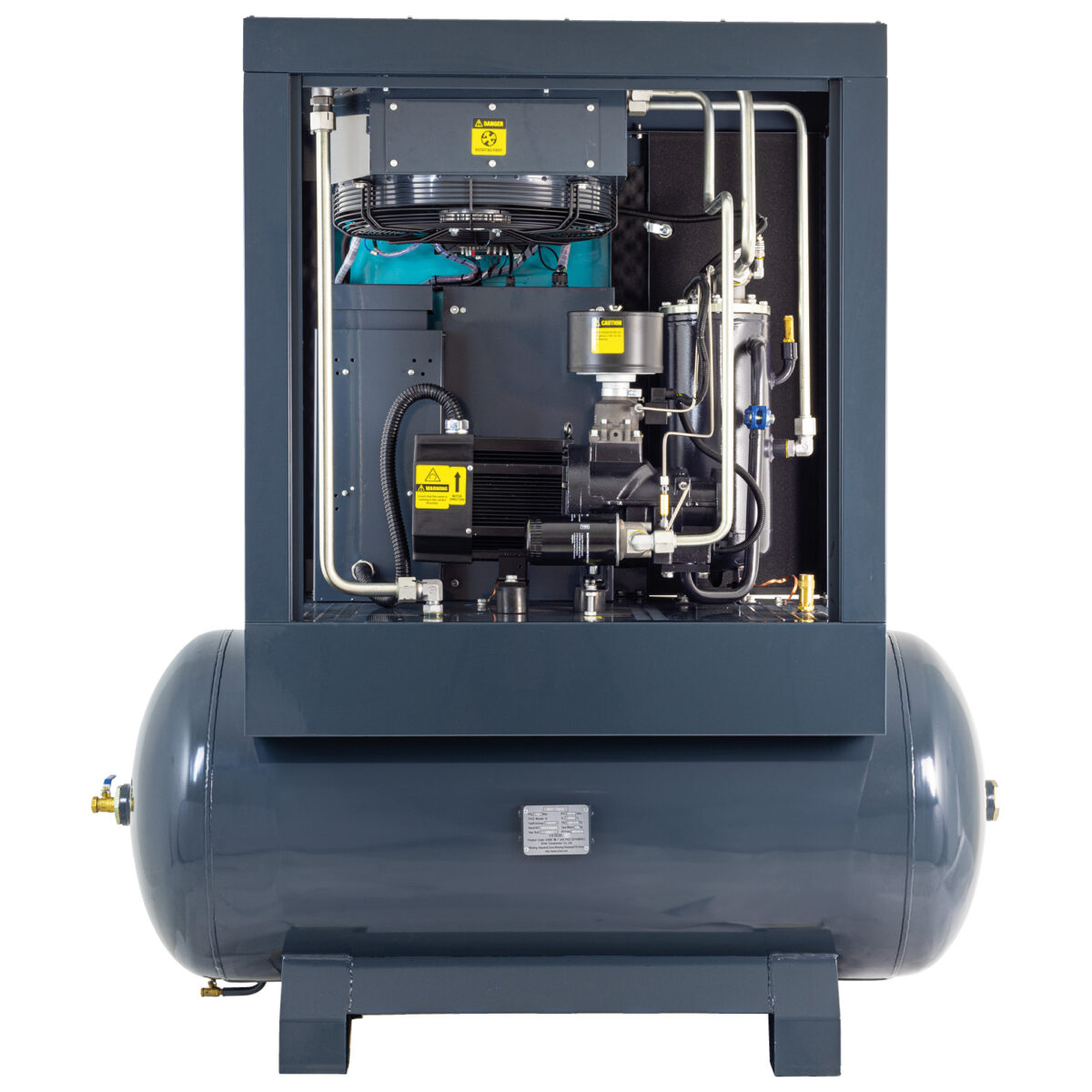 SIP VSDD 15kW 10bar 500ltr 400v Rotary Screw Compressor view 4