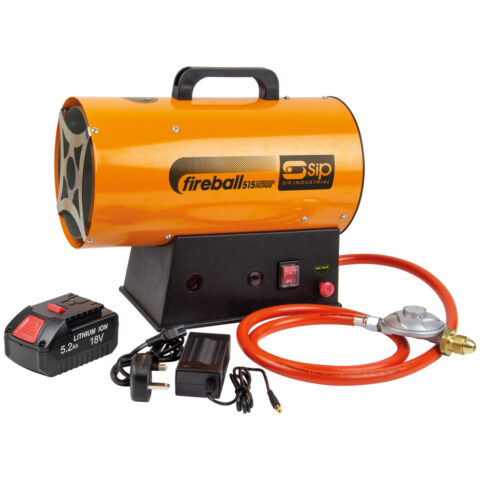 SIP FIREBALL 515 Cordless Propane Heater, SIP-09269