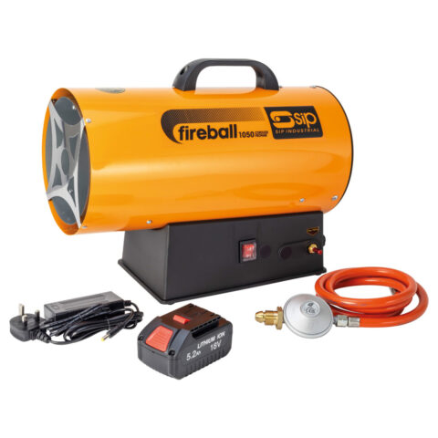 SIP FIREBALL 1050 Cordless Propane Heater, SIP-09279