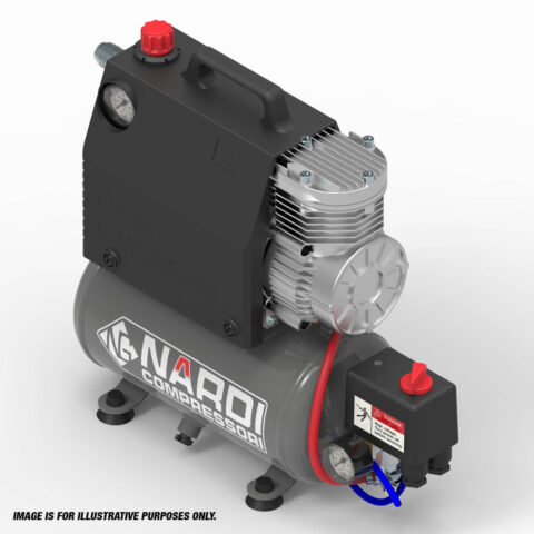 NARDI SILVERSTONE 2 12v 5ltr Compressor, SIP-SIL56012